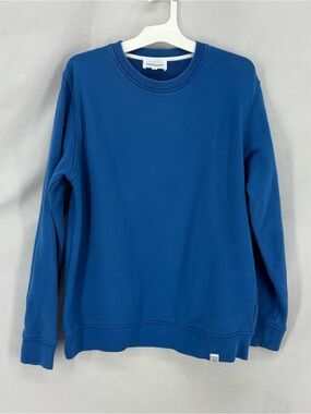Norse Projects Vagn Classic Crew Sweatshirt Blue Men’s Medium Minimal